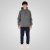 Double Outfitters MPAN-6057 Collegehousut Tummansininen - Collegehousut ja collegeshortsit - Miesten Isot collegehousut ja collegeshortsit