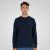 Double Outfitters MTOP-1141 Collegepaita Tummansininen - Hupparit ja collegepaidat - Miesten hupparit ja collegepaidat isot koot