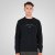Double Outfitters MTOP-1151 Collegepaita Musta - Hupparit ja collegepaidat - Miesten hupparit ja collegepaidat isot koot