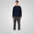 Double Outfitters MTOP-1151 Collegepaita Tummansininen - Hupparit ja collegepaidat - Miesten hupparit ja collegepaidat isot koot