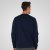 Double Outfitters MTOP-1151 Collegepaita Tummansininen - Hupparit ja collegepaidat - Miesten hupparit ja collegepaidat isot koot