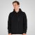 Double Outfitters MTOP-1160 Vetoketjullinen huppari Musta - Hupparit ja collegepaidat - Miesten hupparit ja collegepaidat isot koot