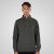 Double Outfitters MTOP-1163 Puolivetoketjullinen collegepaita Khaki - Hupparit ja collegepaidat - Miesten hupparit ja collegepaidat isot koot