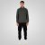 Double Outfitters MTOP-1163 Puolivetoketjullinen collegepaita Khaki - Hupparit ja collegepaidat - Miesten hupparit ja collegepaidat isot koot