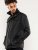 D555 Fargo Five Pocket Jacket With Ribbed Neck and Inner Quilting Black - Takit - Miesten Takit, isot koot – 2XL – 12XL