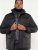 D555 Fargo Five Pocket Jacket With Ribbed Neck and Inner Quilting Black - Takit - Miesten Takit, isot koot – 2XL – 12XL