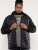 D555 Thorpe Hooded Quilted Jacket With Fleece Sleeves And Removable Fleece Hood - Takit - Miesten Takit, isot koot – 2XL – 12XL
