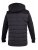 D555 Hampshire Hooded Quilted Jacket Black - Takit - Miesten Takit, isot koot – 2XL – 12XL