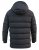 D555 Grove Quilted Parka Jacket Black - Takit - Miesten Takit, isot koot – 2XL – 12XL
