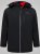 D555 Jamie Soft Shell Detachable Hood Padded Jacket Musta - Takit - Miesten Takit, isot koot – 2XL – 12XL