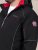 D555 Jamie Soft Shell Detachable Hood Padded Jacket Musta - Takit - Miesten Takit, isot koot – 2XL – 12XL