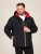 D555 Jamie Soft Shell Detachable Hood Padded Jacket Musta TALL - TALL takit - TALL-takit pitkille miehille