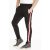 D555 Virginia Sweatpants Black - Collegehousut ja collegeshortsit - Miesten Isot collegehousut ja collegeshortsit