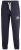 D555 Mayson Embroidered And Applique Open Hem Jogger With Drawcord Navy - Collegehousut ja collegeshortsit - Miesten Isot collegehousut ja collegeshortsit