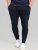 D555 Brandon Sweatpants with Tapered leg Navy - Collegehousut ja collegeshortsit - Miesten Isot collegehousut ja collegeshortsit
