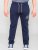 D555 Chilworth Open Hem Jogger Navy - Collegehousut ja Collegeshortsit - Miesten Isot collegehousut ja collegeshortsit