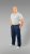 20 Nodi Grecale Stretch Fleece Cotton Sports Pants with Enzyme and Soft Touch Treatment Navy - Collegehousut ja collegeshortsit - Miesten Isot collegehousut ja collegeshortsit