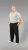 20 Nodi Grecale Stretch Fleece Cotton Sports Pants with Enzyme and Soft Touch Treatment Black - Collegehousut ja collegeshortsit - Miesten Isot collegehousut ja collegeshortsit