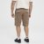North Latitude 51133 tummanbeiget cargo-shortsit - Shortsit - Shortsit, isot koot – W40-W60