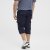 North Latitude 51136 laivastonsiniset caprishortsit - Shortsit - Shortsit, isot koot – W40-W60