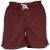 D555 Yarrow Swimshorts Burgundy - Alusvaatteet & Uimavaatteet - Miesten Isot alusvaatteet 