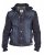 D555 CURTIS Denim Jacket With Detachable Hood - Takit & Sadevaatteet - Takit, isot koot – 2XL – 8XL