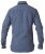 D555 Scott LS Printed Shirt Blue - Kauluspaidat - Miesten isot paidat 2XL – 8XL