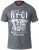D555 Lorne T-shirt Grey Twist - T-paidat - Isot T-paidat 2XL – 14XL
