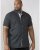 D555 Ollie Short Sleeve Shirt Black - Kauluspaidat - Miesten isot paidat 2XL – 8XL