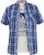 D555 Genoa Short Sleeve Shirt & T-shirt Combo - Kauluspaidat - Miesten isot kauluspaidat 2XL – 8XL