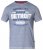 D555 Darcy Embroidered T-shirt Blue - T-paidat - Isot T-paidat 2XL – 14XL
