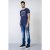 D555 Hatter T-shirt Navy - T-paidat - Isot T-paidat 2XL – 14XL