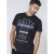 D555 Phillip T-shirt Black - T-paidat - Isot T-paidat 2XL – 14XL