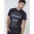 D555 Phillip T-shirt Black - T-paidat - Isot T-paidat 2XL – 14XL