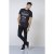 D555 Phillip T-shirt Black - T-paidat - Isot T-paidat 2XL – 14XL