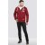 D555 Durham Hoodie Red - Hupparit ja collegepaidat - Miesten hupparit ja collegepaidat isot koot