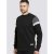 D555 Clermont Sweatshirt Black - Hupparit ja collegepaidat - Miesten hupparit ja collegepaidat isot koot