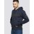 D555 Louisiana Hoodie Navy - Hupparit ja collegepaidat - Miesten hupparit ja collegepaidat isot koot