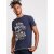 D555 Slater T-shirt Navy - T-paidat - Isot T-paidat 2XL – 14XL