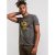 D555 Stanley T-shirt Khaki - T-paidat - Isot T-paidat 2XL – 14XL