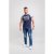D555 Jones T-shirt Navy - T-paidat - Isot T-paidat 2XL – 14XL
