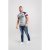 D555 Jones T-shirt Grey - T-paidat - Isot T-paidat 2XL – 14XL