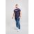 D555 Davis T-shirt Navy - T-paidat - Isot T-paidat 2XL – 14XL