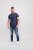 D555 Rogers Printed Polo Navy - Pikeepaidat - Miesten isot pikeepaidat