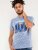 D555 Hobart LA Printed T-Shirt Blue - T-paidat - Isot T-paidat 2XL – 14XL