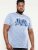 D555 Hobart LA Printed T-Shirt Blue - T-paidat - Isot T-paidat 2XL – 14XL