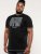 D555 Willoughby NYC Dot Printed T-Shirt Black - T-paidat - Isot T-paidat 2XL – 14XL