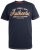 D555 Jasper Authentic Printed T-shirt Navy - T-paidat - Isot T-paidat 2XL – 14XL