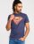 D555 Scampton Official Superman Printed T-Shirt Navy - T-paidat - Isot T-paidat 2XL – 14XL