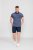 D555 AXFORD Print Polo Shirt - Pikeepaidat - Miesten isot pikeepaidat
